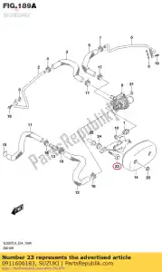 suzuki 0911606183 bullone, 6x55 - Il fondo