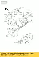 110091984, Kawasaki, gasket,clutch cover zr750-c1 kawasaki gpz gt zephyr zr zx 750 1985 1987 1991 1992 1993 1994 1995 1996 1997 1999 2001 2003, New