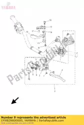 Aqui você pode pedir o conjunto do interruptor de parada frontal em Yamaha , com o número da peça 1YW839800000: