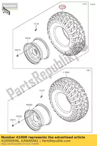 kawasaki 410090696 01 opona,26x9.00r12 4pr,granica - Dół