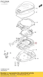Aquí puede pedir velocímetro de Suzuki , con el número de pieza 3412006J40: