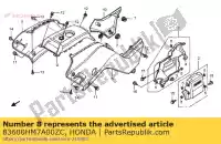 83600HM7A00ZC, Honda, cubierta r, tostado * r232 * honda trx400fw fourtrax foreman trx450es es trx450fe 400 450 , Nuevo