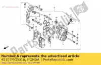 45107MG3016, Honda, piston honda xr  r mtx rw mtx200rw xr250r 250 200 , New