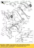 1409101356Z, Kawasaki, pochette, poche, lh, f. noir kvf750 kawasaki brute force kvf 650 750 2005 2006 2007 2012 2013 2014, Nouveau