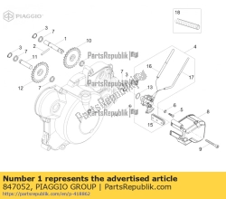 Aprilia 847052, Oliepomp as., OEM: Aprilia 847052