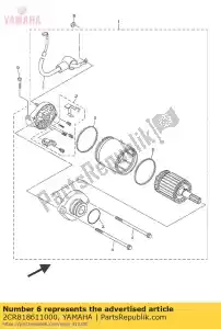 yamaha 2CR818611000 gasket - Bottom side