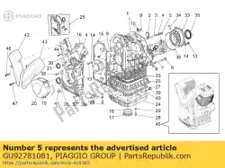 Here you can order the nut from Piaggio Group, with part number GU92781081: