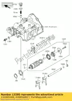 132800368, Kawasaki, houder ex250kbf kawasaki el gpx ninja zz r 250 252 1988 1989 1990 1991 1992 1993 1994 1996 1997 1999 2001 2003 2008 2009 2010 2011, Nieuw