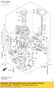 suzuki 1341844080 parafuso guia - Lado inferior