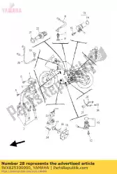 Qui puoi ordinare fermare l'interruttore assy da Yamaha , con numero parte 5VX825300000: