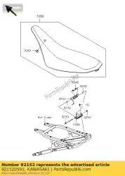 Here you can order the collar,6. 4x8x14. 7 from Kawasaki, with part number 921520591: