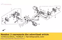 33401GJ3601, Honda, clignotant de base honda nsr  s f nsr50s 50 , Nouveau