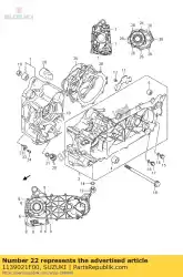 Ici, vous pouvez commander le jet comp, piston auprès de Suzuki , avec le numéro de pièce 1139021F00: