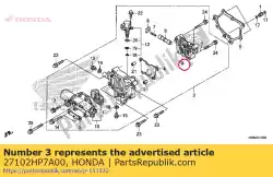 Aquí puede pedir cuerpo, control principal de Honda , con el número de pieza 27102HP7A00: