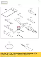 921100566, Kawasaki, tool-wrench,allen,5mm er650ecf kawasaki  er-6f er-6n kle ninja vulcan z zx 300 400 600 636 650 2012 2013 2014 2015 2016 2017 2018 2019 2020 2021, New