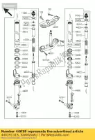 440391318, Kawasaki, soporte-horquilla superior zr1200-a1 kawasaki zrx zxr 1200 2001 2002 2003 2004 2005 2006, Nuevo