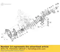 834179, Piaggio Group, Filtre à huile d'admission aprilia gilera  gp mana na srv zapm55103, zd4m55104, zapm55104 zd4rc000, zd4rca00, zd4rc001, zd4rcc00 zd4rcb00, zd4rcc01, zd4rce00 800 850 2007 2008 2009 2010 2011 2012 2016 2017 2018 2019, Nouveau