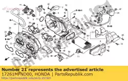Aqui você pode pedir o nenhuma descrição disponível no momento em Honda , com o número da peça 17261MFND00: