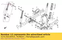 51413GC8003, Honda, arbusto, fr. almofada sob ( honda scv lead  scv100f 100 , Novo