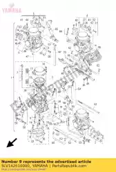 Qui puoi ordinare titolare da Yamaha , con numero parte 5LV142610000: