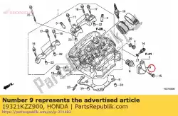 Here you can order the cover, thermostat from Honda, with part number 19321KZZ900: