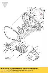 Aquí puede pedir brazo elevador de embrague de Triumph , con el número de pieza T1171550: