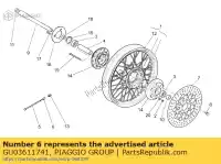 GU03611741, Piaggio Group, tepel moto-guzzi california jackal california special california special sport california special sport al pi california stone california stone metal pi 1100 1999 2001 2002, Nieuw