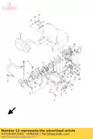 4XY2840F2000, Yamaha, Assy de dossier yamaha xvztf royalstar venture 1300, Nouveau