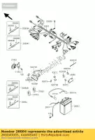 260040005, Kawasaki, fuse-assy kawasaki kvf360 4x4 360 , Nuovo