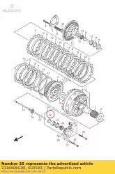 Aqui você pode pedir o capa, poeira em Suzuki , com o número da peça 2316606G00: