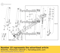 856040, Aprilia, Parapolvere, Nuovo