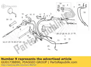 Piaggio Group GU01738890 engine stop-start device - Bottom side