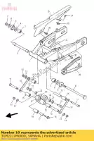 3GM2217M0000, Yamaha, Arm 1 yamaha fzr xv yzf 400 535 600 1000 1989 1990 1991 1992 1993 1994 1995 1996 1997 1998 1999 2000 2001 2002, Nieuw