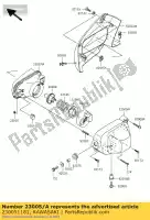 230051181, Kawasaki, lampada body-comp-head, r kvf650-a kawasaki kfx kvf 650 700 2002 2003 2004 2005 2006 2007 2008 2009 2010 2011, Nuovo