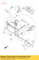 5YPE26710000, Yamaha, nut 1 yamaha  mt t wr yzf r 125 135 155 890 2008 2009 2010 2011 2012 2013 2014 2015 2016 2019 2020 2021, New