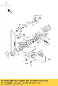 suzuki KK480J1100 circlip-type-c, - La partie au fond