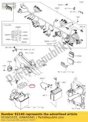 Here you can order the damper,battery vn400-c4 from Kawasaki, with part number 921601635: