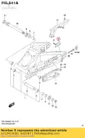 6112433E00, Suzuki, plate,rr swg br suzuki  dl gsf gsx gsx r sv tl 600 750 1000 1200 1250 1300 1400 1996 1997 1998 1999 2000 2001 2002 2003 2004 2005 2006 2007 2008 2009 2010 2011 2012 2014 2015 2016 2017 2018 2019, New