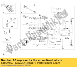 Aprilia 6389915, Sensor de fase / revolución, OEM: Aprilia 6389915