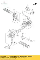 Ici, vous pouvez commander le commutateur assy, ?? Han auprès de Suzuki , avec le numéro de pièce 3740011H00: