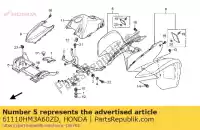 61110HM3A60ZD, Honda, ustaw ilust * typ2 * honda trx300ex sportrax 300 , Nowy