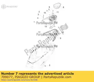 Piaggio Group 709077 pralka - Dół