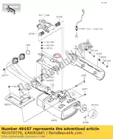 491070776, Kawasaki, tubo de escape, fr kawasaki vulcan special edition se en s ag bg vn b abs en650 cafe 650 , Nuevo