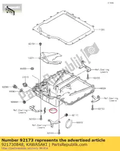 kawasaki 921730848 pince vn900bcf - La partie au fond