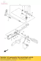 B33181120000, Yamaha, Braccio, spostamento yamaha xvs 950 2015 2016, Nuovo