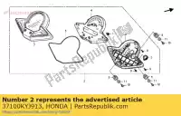 37100KYJ913, Honda, meter assy,comb honda cbr 250 2013, New