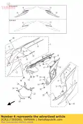 Qui puoi ordinare grafico 1 da Yamaha , con numero parte 2CR2173E0000: