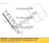 030059, Piaggio Group, vite m6x55     , Nuovo