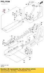 Here you can order the sensor,oxygen from Suzuki, with part number 1821323H20: