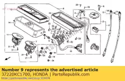 Here you can order the no description available at the moment from Honda, with part number 37220KC1700: